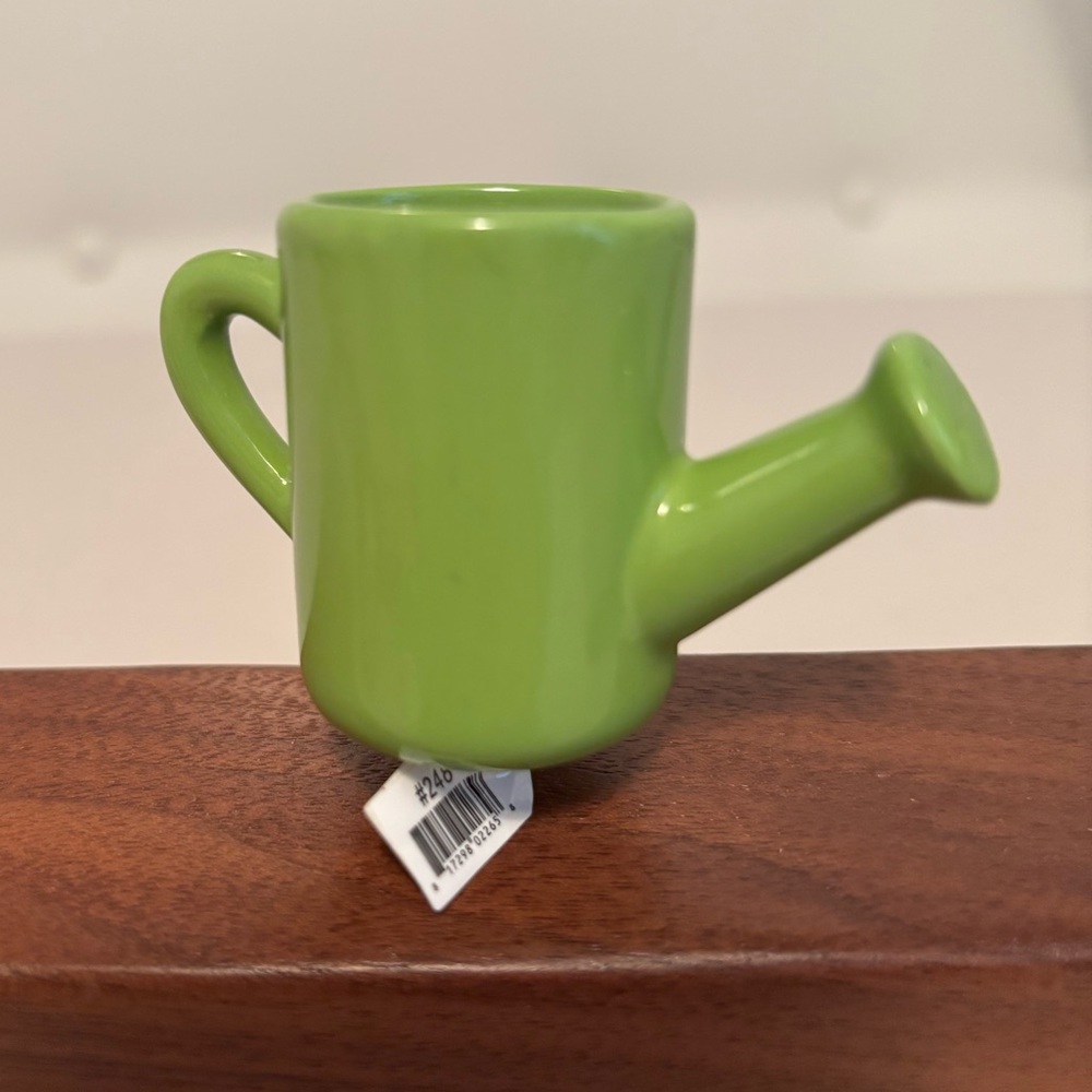 Nora Fleming Mini Green Watering Can Sprinkle Me with Love A155 Retired